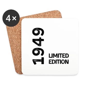 1949 Limited Edition - Coasters (set of 4) - white - Front