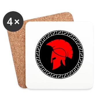 spartan - Untersetzer (4er-Set) - Weiß - Vorne