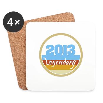 Legendary 2013 - Coasters (set of 4) - white - Front
