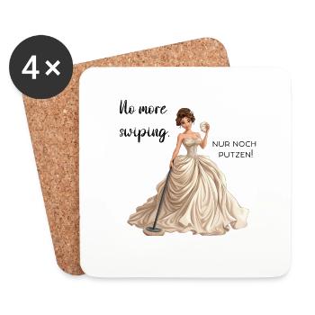 Bachelor party for you - Coasters (set of 4) - white - Front