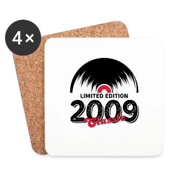 Limited edition 2009 Classic vinyl - Coasters (set of 4) - white - Front