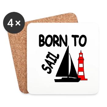 Sail - Coasters (set of 4) - white - Front