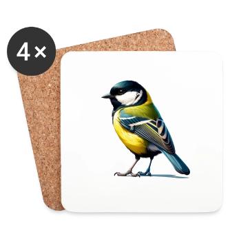 Great - Coasters (set of 4) - white - Front
