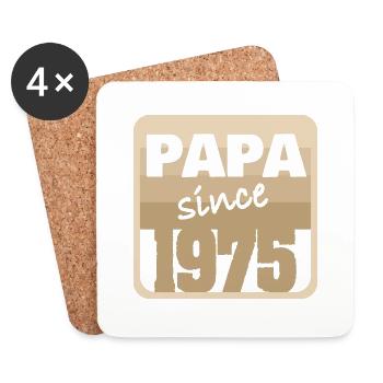 1975 - Coasters (set of 4) - white - Front