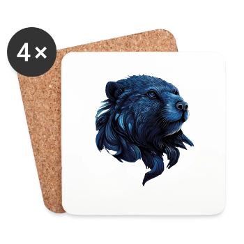 Frost Guardian of Shadows theme - Coasters (set of 4) - white - Front