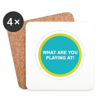 WTT - Coasters (set of 4) - white - Front