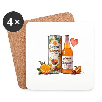 lemonade love - Untersetzer (4er-Set) - Weiß - Vorne