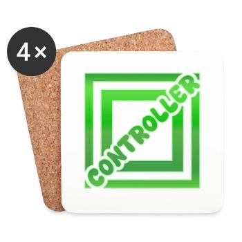 Controller - Coasters (set of 4) - white - Front