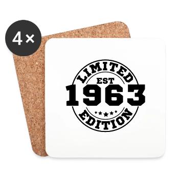 1963 Limited Edition - Coasters (set of 4) - white - Front