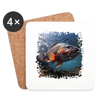 A capital perch - Coasters (set of 4) - white - Front