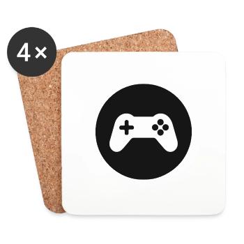 Spielpad - Untersetzer (4er-Set) - Weiß - Vorne