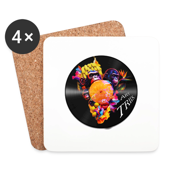 ARTTRIIX_DJ Afro House. - Lasinalustat (4 kpl:n setti)