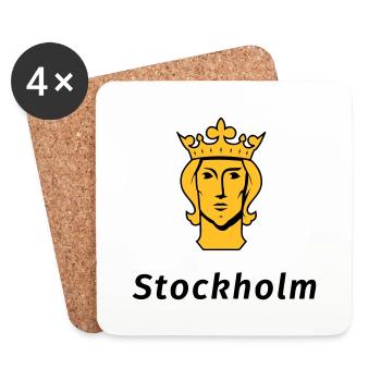 Stockholm - Untersetzer (4er-Set) - Weiß - Vorne