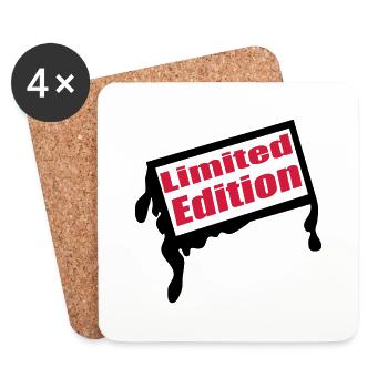 limeted - Coasters (set of 4) - white - Front