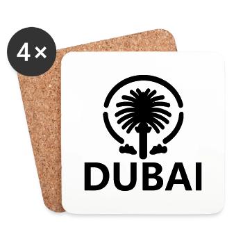 dubai - Coasters (set of 4) - white - Front