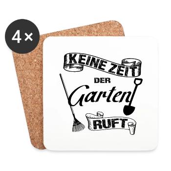 Garten - Untersetzer (4er-Set) - Weiß - Vorne