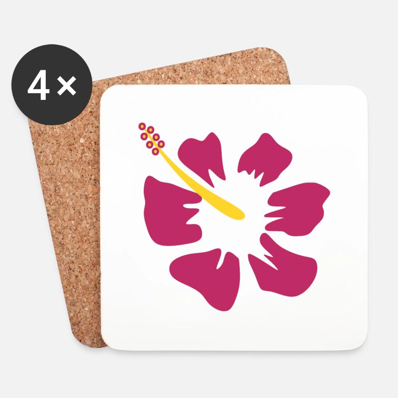 Muttertags Geschenk Mutter Muttertag Geschenkidee  - Untersetzer (4er-Set) - Weiß