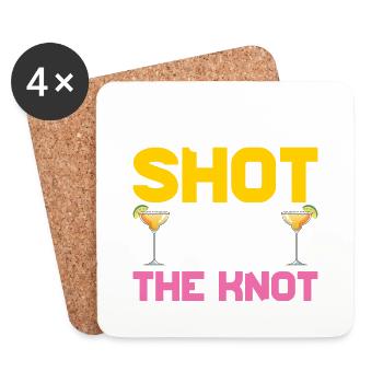 Buy Me A Shot I Just Untied The Knot Divorce Ex-W - Coasters (set of 4) - white - Front