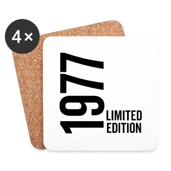 1977 Limited Edition - Coasters (set of 4) - white - Front