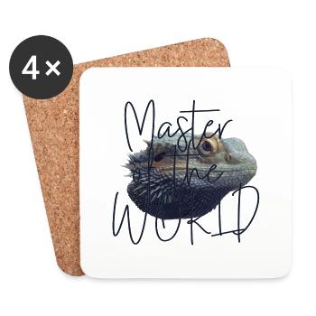 Master - Untersetzer (4er-Set) - Weiß - Vorne