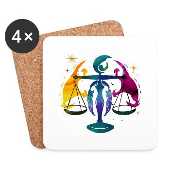 The astro scale - Coasters (set of 4) - white - Front