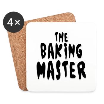 Printflow Baking Master - Untersetzer (4er-Set) - Weiß - Vorne