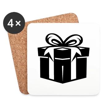 Thoughtful Treasures - Coasters (set of 4) - white - Front