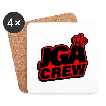 Bachelor Crew Bachelor Party - Coasters (set of 4) - white - Front