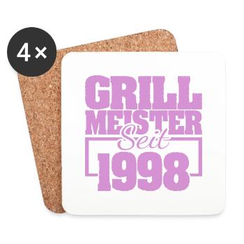 Vacation 1998 - Coasters (set of 4) - white - Front