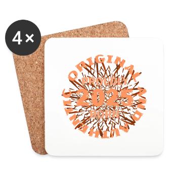 2025 - Coasters (set of 4) - white - Front