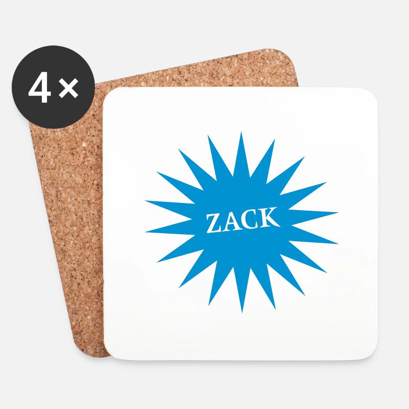zack - Untersetzer (4er-Set) - Weiß