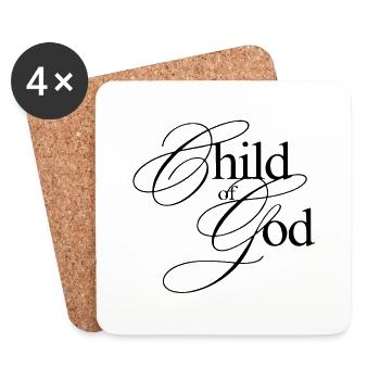 Child of God - Untersetzer (4er-Set) - Weiß - Vorne