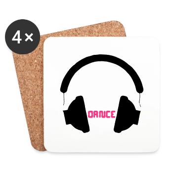 Dance - Untersetzer (4er-Set) - Weiß - Vorne