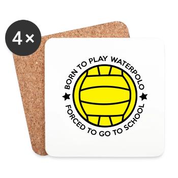water polo - Untersetzer (4er-Set) - Weiß - Vorne