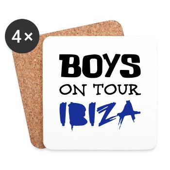 Ibiza - Coasters (set of 4) - white - Front