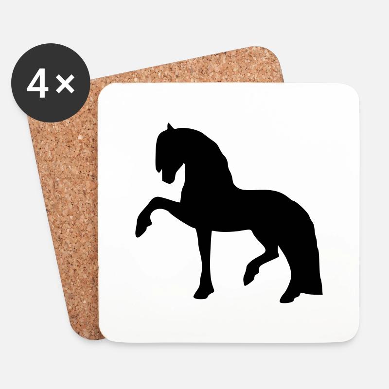 Spanish step - Coasters (set of 4) - white