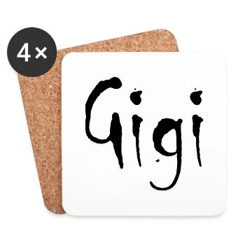 gigi - Untersetzer (4er-Set) - Weiß - Vorne