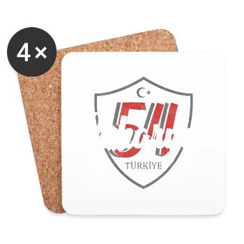 Sakarya - Coasters (set of 4) - white - Front