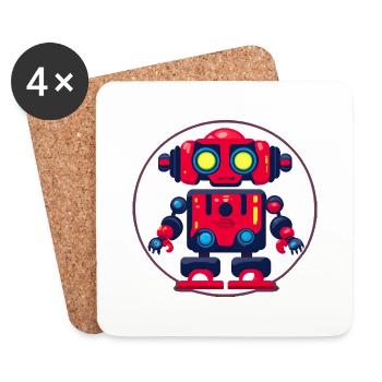 Coggy - Untersetzer (4er-Set) - Weiß - Vorne