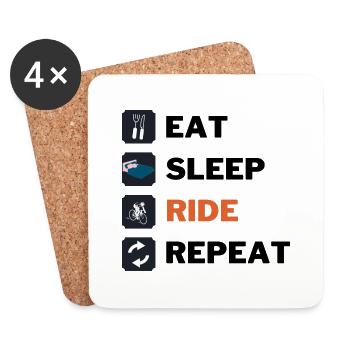 Ride - Coasters (set of 4) - white - Front