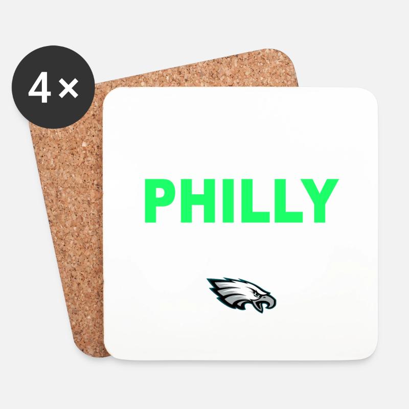 IT IS A PHILLY THING Es ist ein Philadelphia Thing Fan - Untersetzer (4er-Set) - Weiß