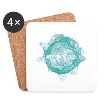 Special - Coasters (set of 4) - white - Front