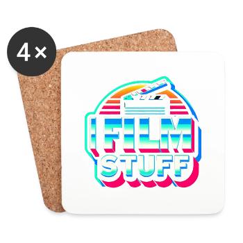I Film Stuff 17 - Coasters (set of 4) - white - Front