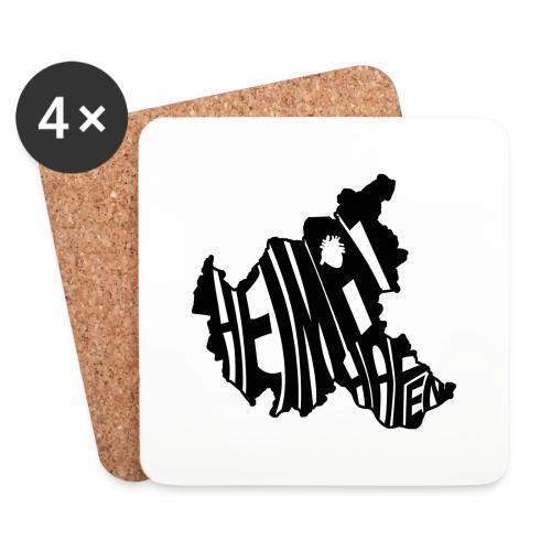 Der Restless HeimatHafen - Hamburch Citty - Untersetzer (4er-Set)