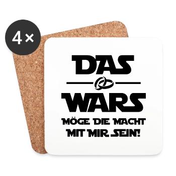 That's it, may the power 001 - Coasters (set of 4) - white - Front