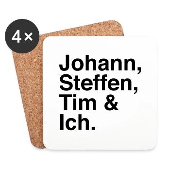 Chefkoch - Untersetzer (4er-Set) - Weiß - Vorne