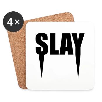 Slay - Coasters (set of 4) - white - Front