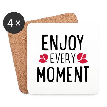 Funny sayings - Coasters (set of 4) - white - Front