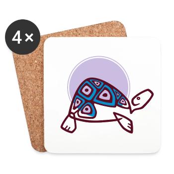 Cassiopeia - Coasters (set of 4) - white - Front