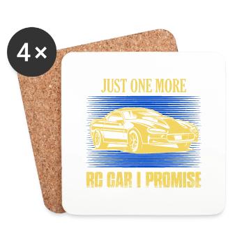 Just One More RC Car I Promise Remote Control Mod - Coasters (set of 4) - white - Front